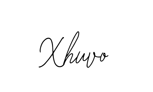 How to make Xhuvo signature? Bearetta-2O07w is a professional autograph style. Create handwritten signature for Xhuvo name. Xhuvo signature style 12 images and pictures png