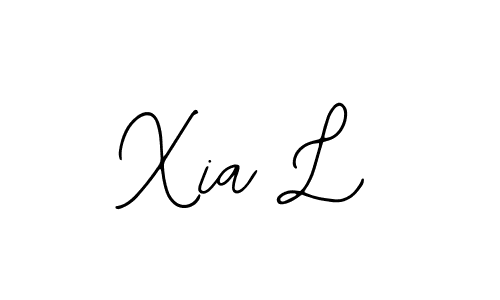 Create a beautiful signature design for name Xia L. With this signature (Bearetta-2O07w) fonts, you can make a handwritten signature for free. Xia L signature style 12 images and pictures png