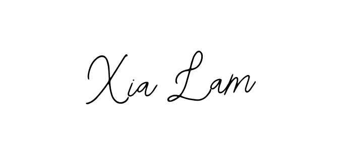 Xia Lam stylish signature style. Best Handwritten Sign (Bearetta-2O07w) for my name. Handwritten Signature Collection Ideas for my name Xia Lam. Xia Lam signature style 12 images and pictures png