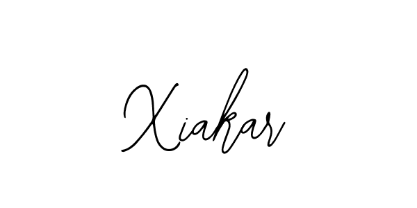 How to make Xiakar signature? Bearetta-2O07w is a professional autograph style. Create handwritten signature for Xiakar name. Xiakar signature style 12 images and pictures png