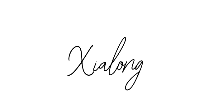 Design your own signature with our free online signature maker. With this signature software, you can create a handwritten (Bearetta-2O07w) signature for name Xialong. Xialong signature style 12 images and pictures png