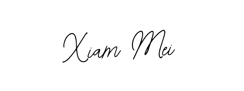 Also You can easily find your signature by using the search form. We will create Xiam Mei name handwritten signature images for you free of cost using Bearetta-2O07w sign style. Xiam Mei signature style 12 images and pictures png