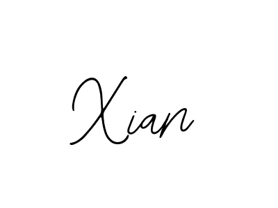 You should practise on your own different ways (Bearetta-2O07w) to write your name (Xian) in signature. don't let someone else do it for you. Xian signature style 12 images and pictures png