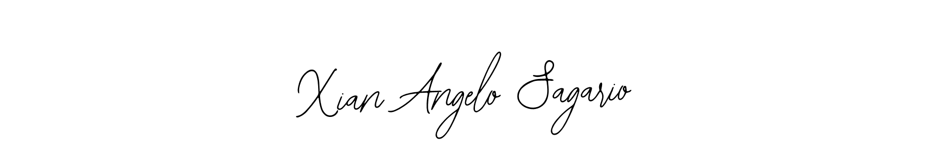 How to make Xian Angelo Sagario signature? Bearetta-2O07w is a professional autograph style. Create handwritten signature for Xian Angelo Sagario name. Xian Angelo Sagario signature style 12 images and pictures png