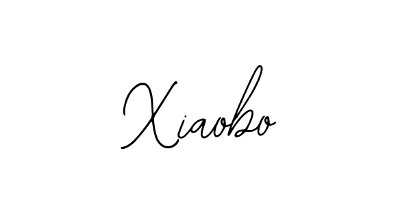 Xiaobo stylish signature style. Best Handwritten Sign (Bearetta-2O07w) for my name. Handwritten Signature Collection Ideas for my name Xiaobo. Xiaobo signature style 12 images and pictures png