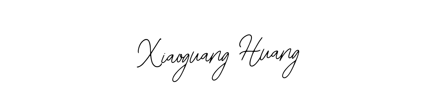 The best way (Bearetta-2O07w) to make a short signature is to pick only two or three words in your name. The name Xiaoguang Huang include a total of six letters. For converting this name. Xiaoguang Huang signature style 12 images and pictures png