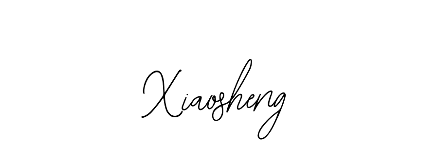 Create a beautiful signature design for name Xiaosheng. With this signature (Bearetta-2O07w) fonts, you can make a handwritten signature for free. Xiaosheng signature style 12 images and pictures png