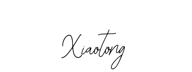 How to make Xiaotong name signature. Use Bearetta-2O07w style for creating short signs online. This is the latest handwritten sign. Xiaotong signature style 12 images and pictures png