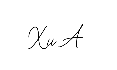 Use a signature maker to create a handwritten signature online. With this signature software, you can design (Bearetta-2O07w) your own signature for name Xii A. Xii A signature style 12 images and pictures png