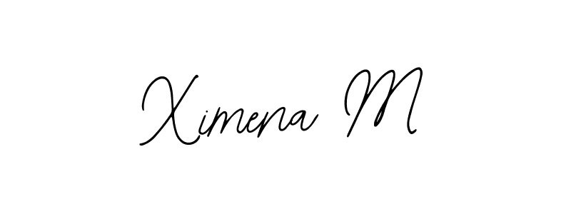 Design your own signature with our free online signature maker. With this signature software, you can create a handwritten (Bearetta-2O07w) signature for name Ximena M. Ximena M signature style 12 images and pictures png
