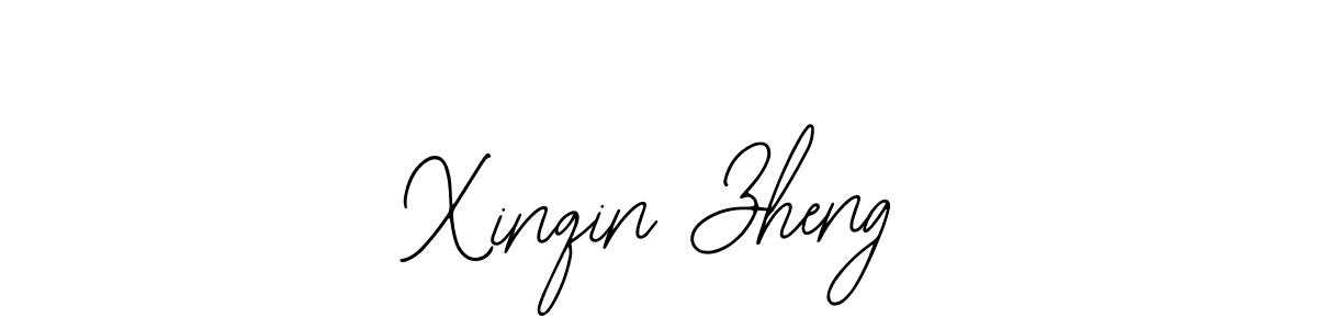 Use a signature maker to create a handwritten signature online. With this signature software, you can design (Bearetta-2O07w) your own signature for name Xinqin Zheng. Xinqin Zheng signature style 12 images and pictures png