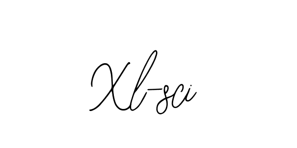 How to make Xl-sci name signature. Use Bearetta-2O07w style for creating short signs online. This is the latest handwritten sign. Xl-sci signature style 12 images and pictures png