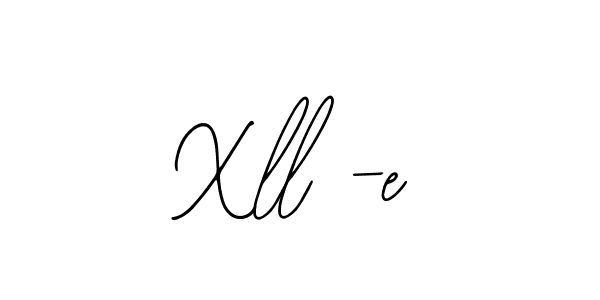 The best way (Bearetta-2O07w) to make a short signature is to pick only two or three words in your name. The name Xll -e include a total of six letters. For converting this name. Xll -e signature style 12 images and pictures png