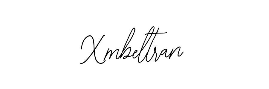 How to make Xmbeltran name signature. Use Bearetta-2O07w style for creating short signs online. This is the latest handwritten sign. Xmbeltran signature style 12 images and pictures png