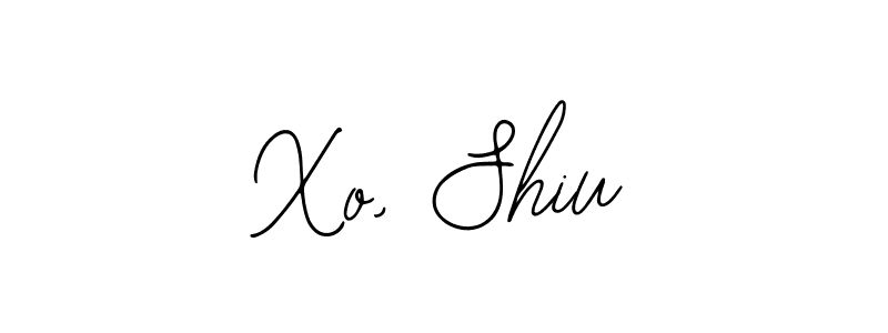 Make a beautiful signature design for name Xo, Shiu. With this signature (Bearetta-2O07w) style, you can create a handwritten signature for free. Xo, Shiu signature style 12 images and pictures png