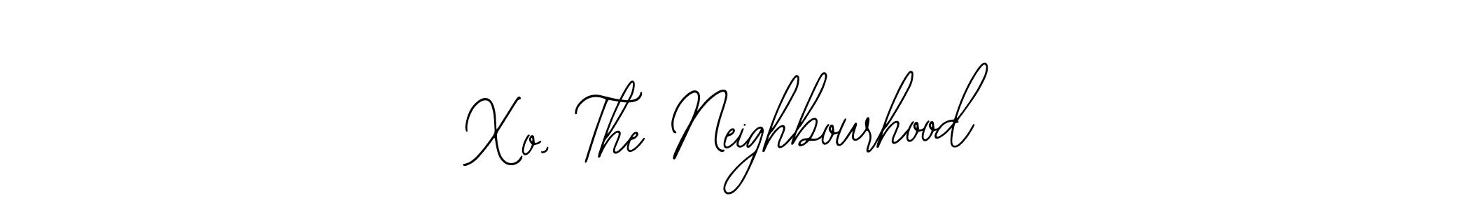 Xo, The Neighbourhood stylish signature style. Best Handwritten Sign (Bearetta-2O07w) for my name. Handwritten Signature Collection Ideas for my name Xo, The Neighbourhood. Xo, The Neighbourhood signature style 12 images and pictures png