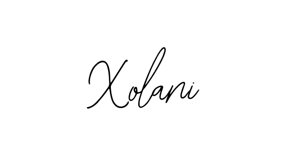 How to make Xolani signature? Bearetta-2O07w is a professional autograph style. Create handwritten signature for Xolani name. Xolani signature style 12 images and pictures png