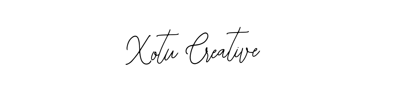 Xotu Creative stylish signature style. Best Handwritten Sign (Bearetta-2O07w) for my name. Handwritten Signature Collection Ideas for my name Xotu Creative. Xotu Creative signature style 12 images and pictures png