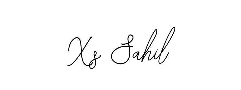 Design your own signature with our free online signature maker. With this signature software, you can create a handwritten (Bearetta-2O07w) signature for name Xs Sahil. Xs Sahil signature style 12 images and pictures png