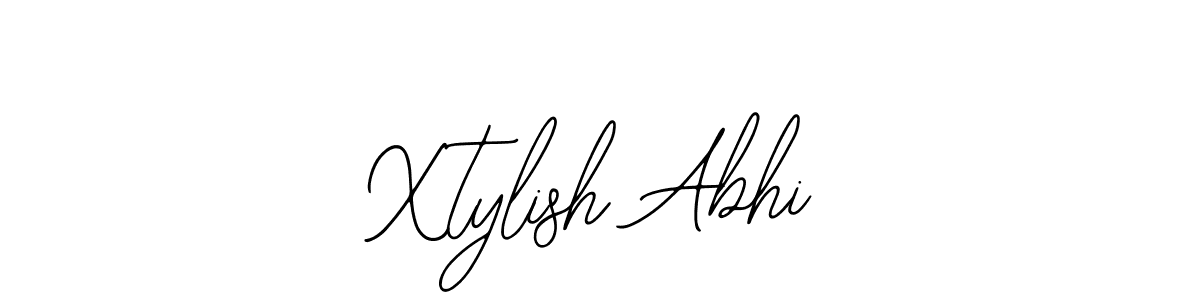 The best way (Bearetta-2O07w) to make a short signature is to pick only two or three words in your name. The name Xtylish Abhi include a total of six letters. For converting this name. Xtylish Abhi signature style 12 images and pictures png