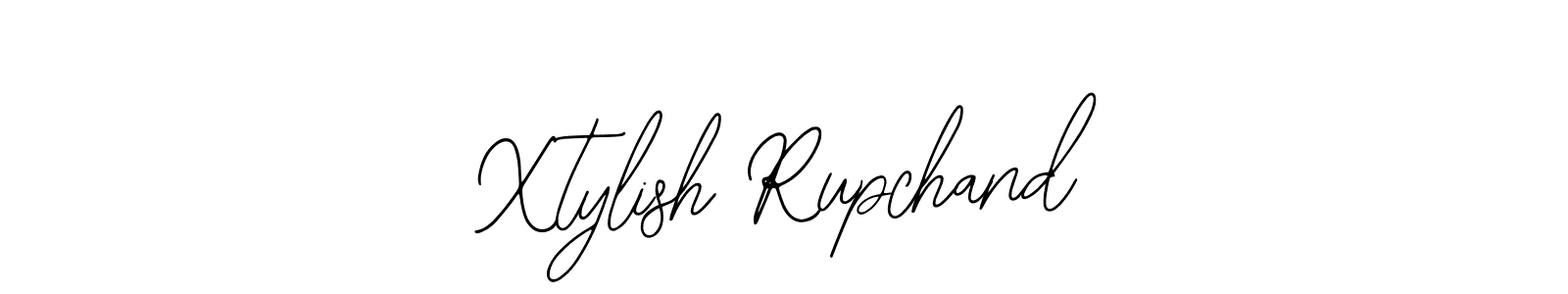 Use a signature maker to create a handwritten signature online. With this signature software, you can design (Bearetta-2O07w) your own signature for name Xtylish Rupchand. Xtylish Rupchand signature style 12 images and pictures png