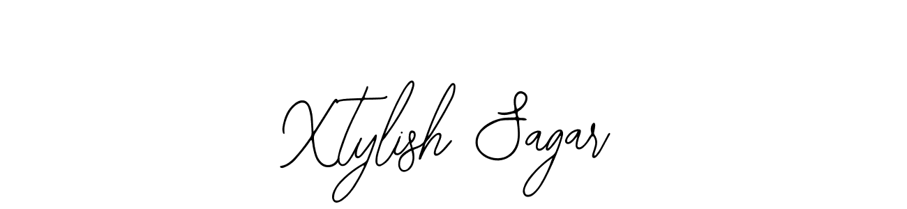 You should practise on your own different ways (Bearetta-2O07w) to write your name (Xtylish Sagar) in signature. don't let someone else do it for you. Xtylish Sagar signature style 12 images and pictures png