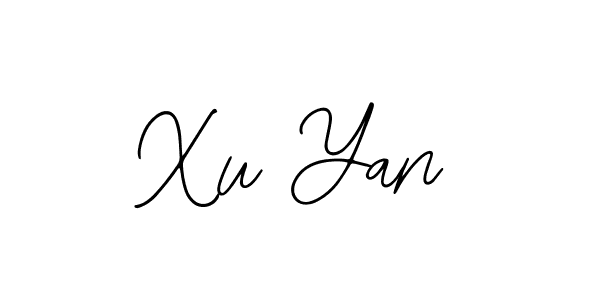 Xu Yan stylish signature style. Best Handwritten Sign (Bearetta-2O07w) for my name. Handwritten Signature Collection Ideas for my name Xu Yan. Xu Yan signature style 12 images and pictures png