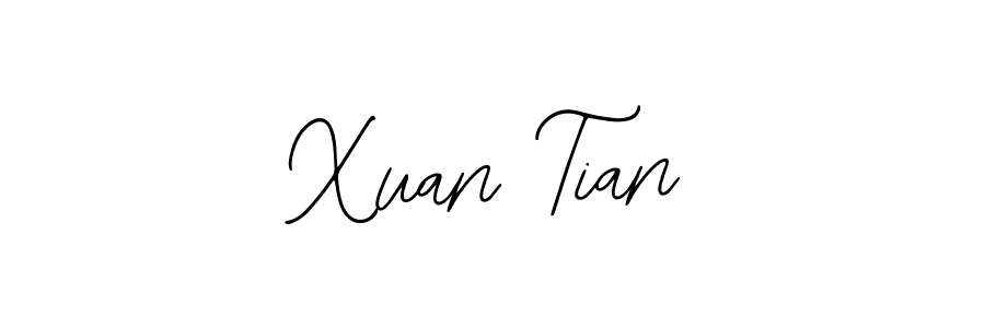 It looks lik you need a new signature style for name Xuan Tian. Design unique handwritten (Bearetta-2O07w) signature with our free signature maker in just a few clicks. Xuan Tian signature style 12 images and pictures png
