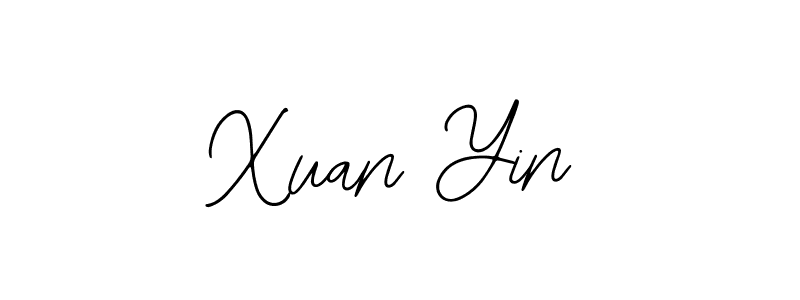 Use a signature maker to create a handwritten signature online. With this signature software, you can design (Bearetta-2O07w) your own signature for name Xuan Yin. Xuan Yin signature style 12 images and pictures png