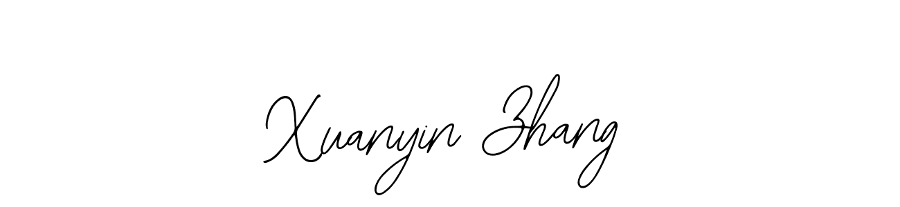 Design your own signature with our free online signature maker. With this signature software, you can create a handwritten (Bearetta-2O07w) signature for name Xuanyin Zhang. Xuanyin Zhang signature style 12 images and pictures png