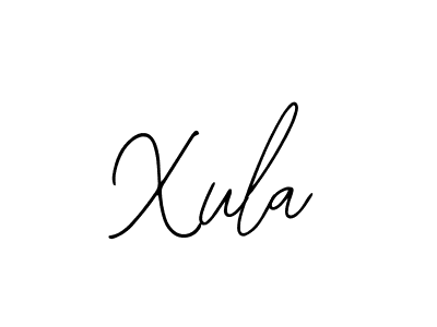 How to make Xula signature? Bearetta-2O07w is a professional autograph style. Create handwritten signature for Xula name. Xula signature style 12 images and pictures png