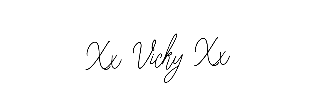 Make a short Xx Vicky Xx signature style. Manage your documents anywhere anytime using Bearetta-2O07w. Create and add eSignatures, submit forms, share and send files easily. Xx Vicky Xx signature style 12 images and pictures png