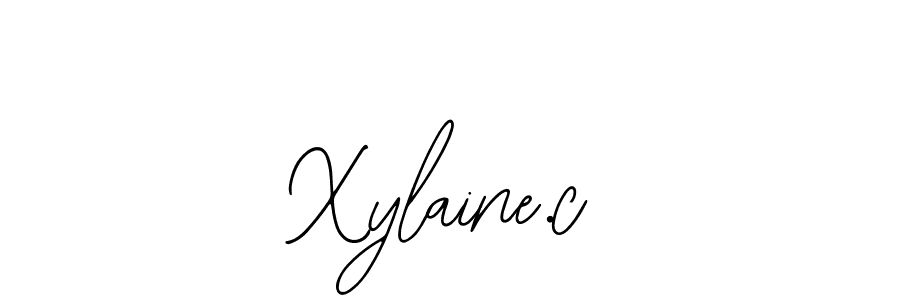 Design your own signature with our free online signature maker. With this signature software, you can create a handwritten (Bearetta-2O07w) signature for name Xylaine.c. Xylaine.c signature style 12 images and pictures png