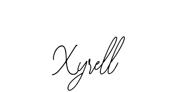 Xyrell stylish signature style. Best Handwritten Sign (Bearetta-2O07w) for my name. Handwritten Signature Collection Ideas for my name Xyrell. Xyrell signature style 12 images and pictures png