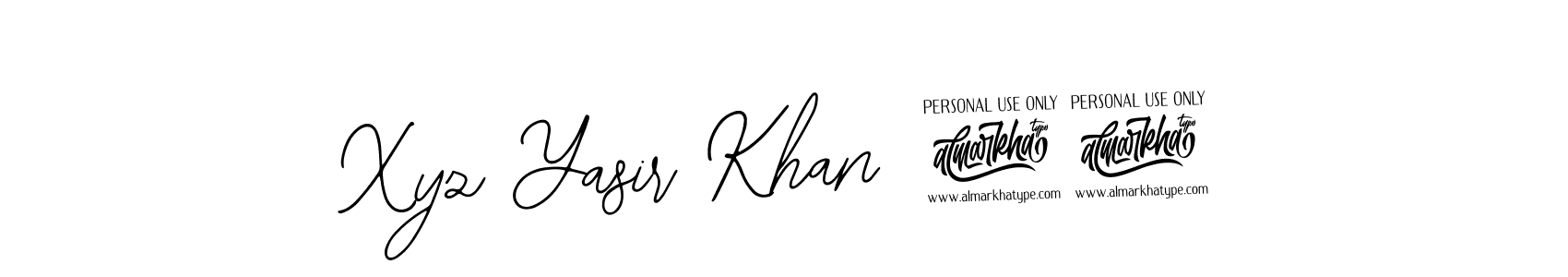 Xyz Yasir Khan 77 stylish signature style. Best Handwritten Sign (Bearetta-2O07w) for my name. Handwritten Signature Collection Ideas for my name Xyz Yasir Khan 77. Xyz Yasir Khan 77 signature style 12 images and pictures png