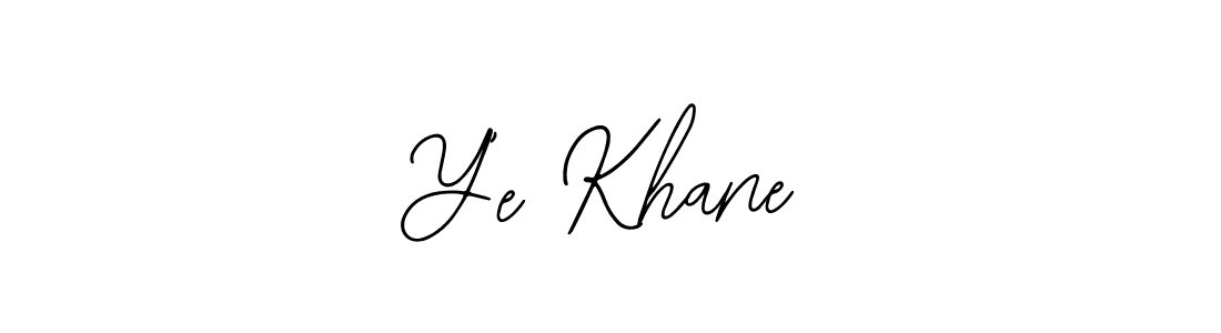 Y’e Khane stylish signature style. Best Handwritten Sign (Bearetta-2O07w) for my name. Handwritten Signature Collection Ideas for my name Y’e Khane. Y’e Khane signature style 12 images and pictures png