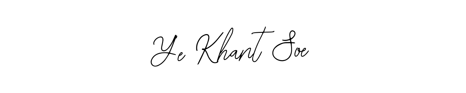 Make a beautiful signature design for name Y’e Khant Soe. With this signature (Bearetta-2O07w) style, you can create a handwritten signature for free. Y’e Khant Soe signature style 12 images and pictures png