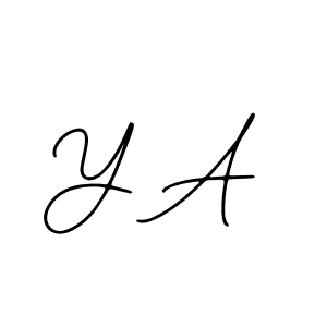 This is the best signature style for the Y A name. Also you like these signature font (Bearetta-2O07w). Mix name signature. Y A signature style 12 images and pictures png