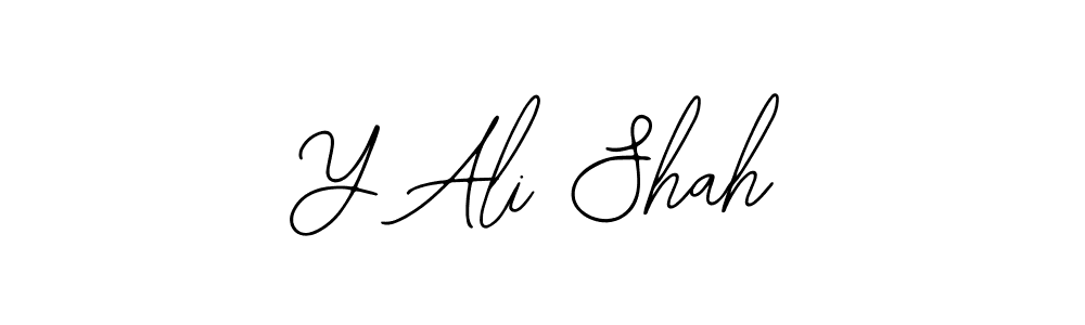 It looks lik you need a new signature style for name Y Ali Shah. Design unique handwritten (Bearetta-2O07w) signature with our free signature maker in just a few clicks. Y Ali Shah signature style 12 images and pictures png