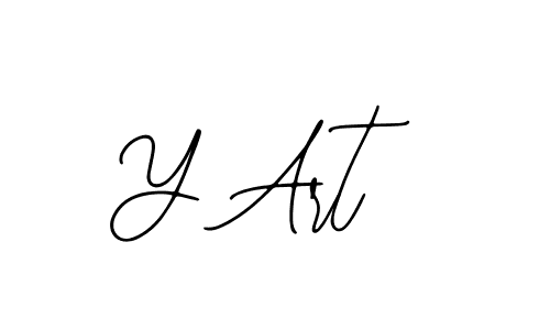 Make a beautiful signature design for name Y Art. Use this online signature maker to create a handwritten signature for free. Y Art signature style 12 images and pictures png