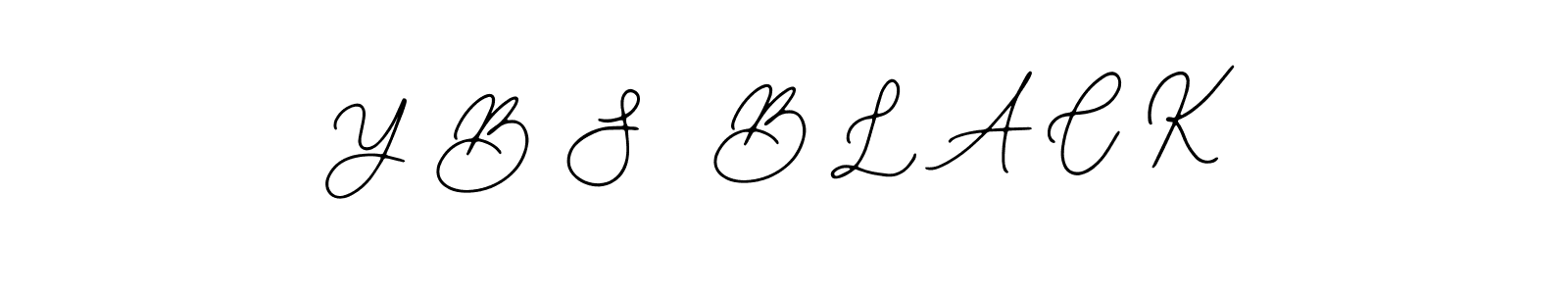 See photos of Y B S  B L A C K official signature by Spectra . Check more albums & portfolios. Read reviews & check more about Bearetta-2O07w font. Y B S  B L A C K signature style 12 images and pictures png