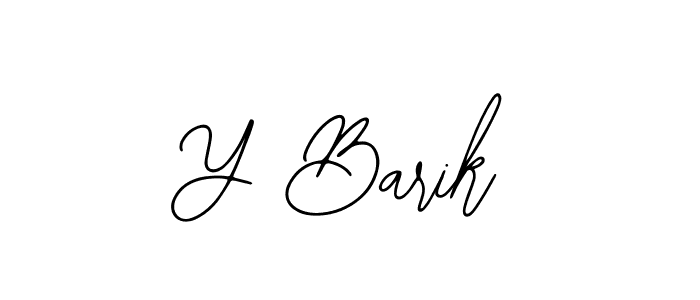 Best and Professional Signature Style for Y Barik. Bearetta-2O07w Best Signature Style Collection. Y Barik signature style 12 images and pictures png