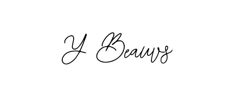 How to Draw Y Beauvs signature style? Bearetta-2O07w is a latest design signature styles for name Y Beauvs. Y Beauvs signature style 12 images and pictures png