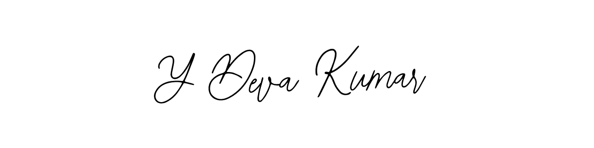 Make a short Y Deva Kumar signature style. Manage your documents anywhere anytime using Bearetta-2O07w. Create and add eSignatures, submit forms, share and send files easily. Y Deva Kumar signature style 12 images and pictures png