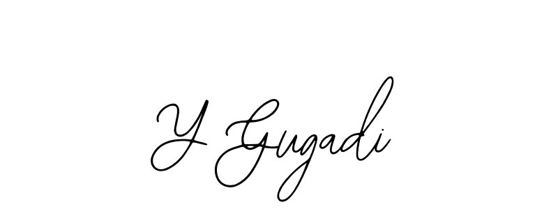 Y Gugadi stylish signature style. Best Handwritten Sign (Bearetta-2O07w) for my name. Handwritten Signature Collection Ideas for my name Y Gugadi. Y Gugadi signature style 12 images and pictures png