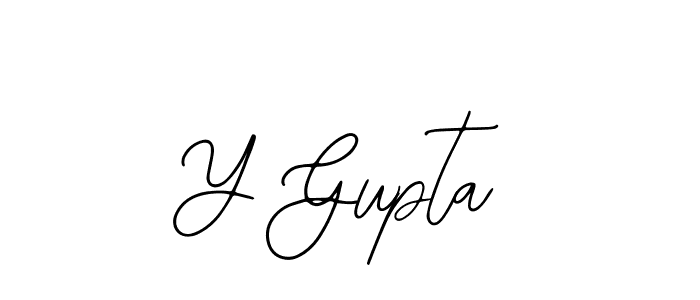 Best and Professional Signature Style for Y Gupta. Bearetta-2O07w Best Signature Style Collection. Y Gupta signature style 12 images and pictures png