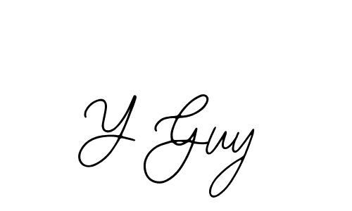 Make a beautiful signature design for name Y Guy. With this signature (Bearetta-2O07w) style, you can create a handwritten signature for free. Y Guy signature style 12 images and pictures png