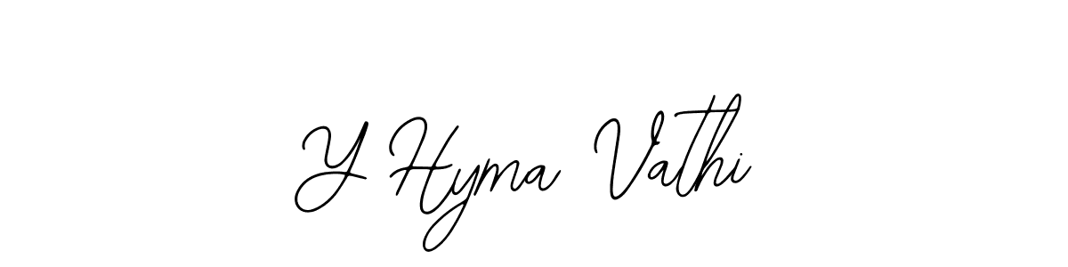 How to Draw Y Hyma Vathi signature style? Bearetta-2O07w is a latest design signature styles for name Y Hyma Vathi. Y Hyma Vathi signature style 12 images and pictures png