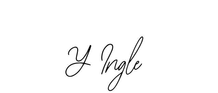 Design your own signature with our free online signature maker. With this signature software, you can create a handwritten (Bearetta-2O07w) signature for name Y Ingle. Y Ingle signature style 12 images and pictures png