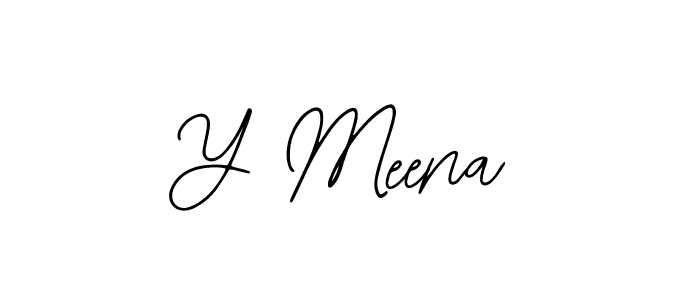 See photos of Y Meena official signature by Spectra . Check more albums & portfolios. Read reviews & check more about Bearetta-2O07w font. Y Meena signature style 12 images and pictures png